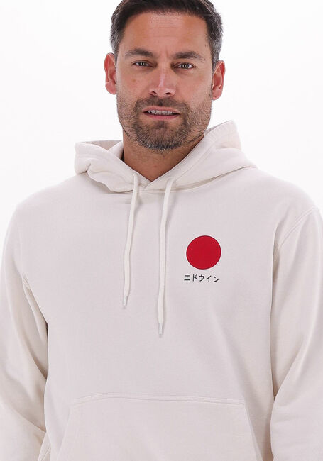 EDWIN Chandail JAPANESE SUN HOODIE SWEAT HEAVY FELPA Blanc - large