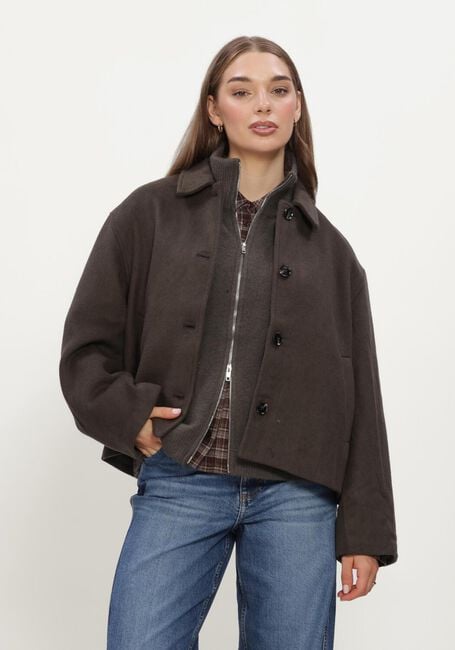 Bruine NEO NOIR Jack HAMRA WOOL JACKET - large