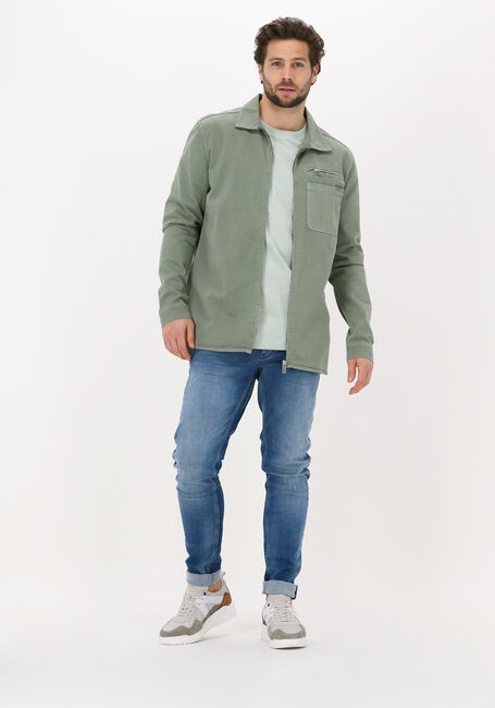 Groene PUREWHITE Overshirt 22010212 - large