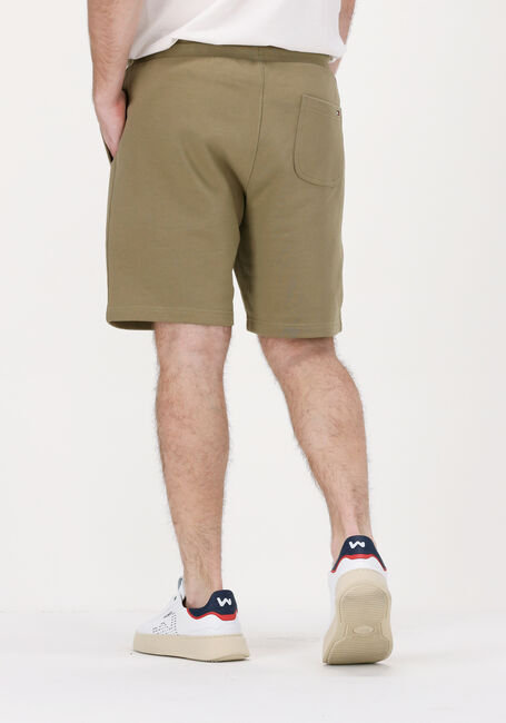 Khaki TOMMY HILFIGER Korte broek SQUARE LOGO SWEATSHORT - large