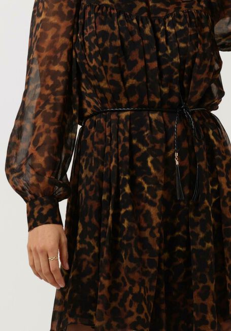 GUESS Mini robe MORGANE DRESS en marron - large