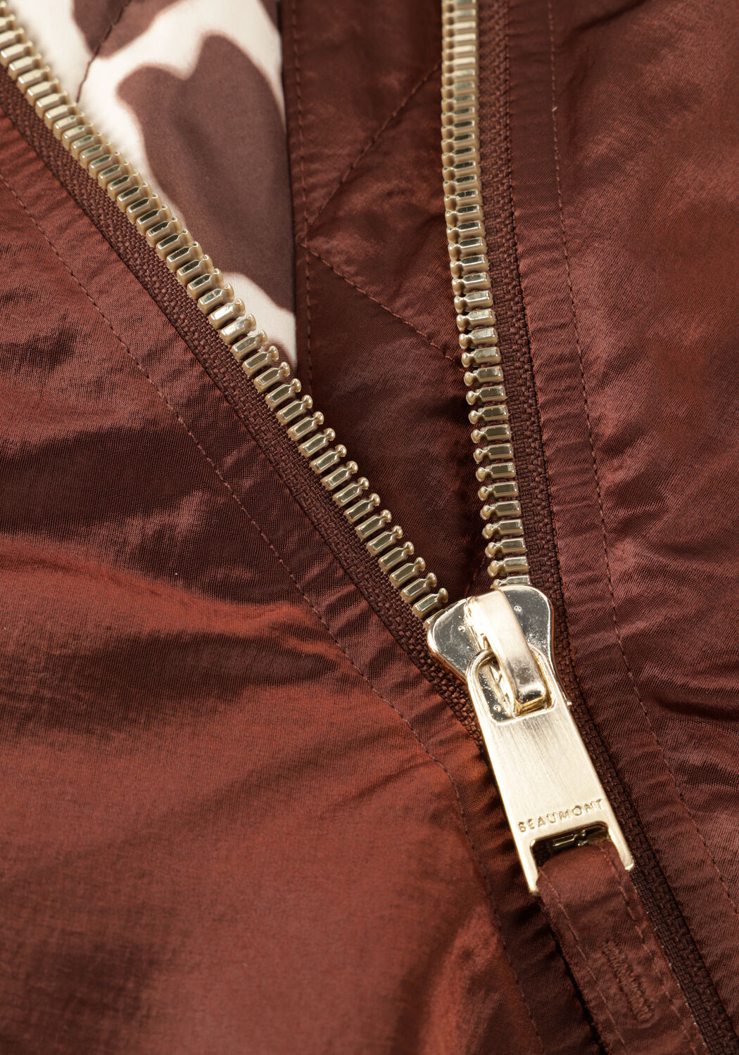 Bruine BEAUMONT Jack HADY BOMBER - large
