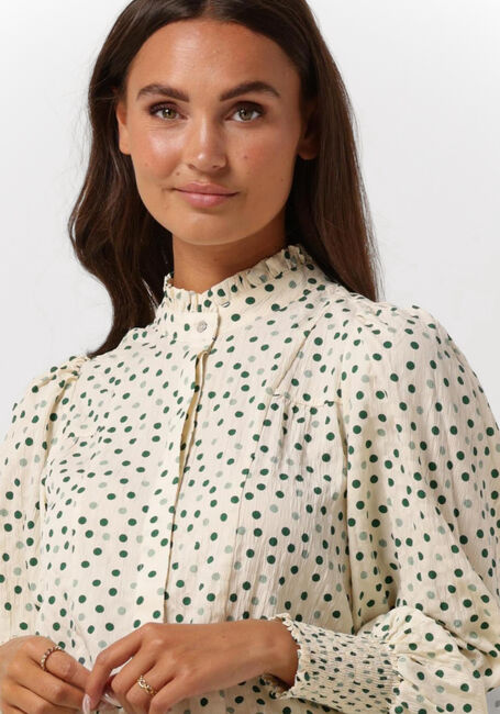 Ecru CO'COUTURE  DOT SHIRT - large