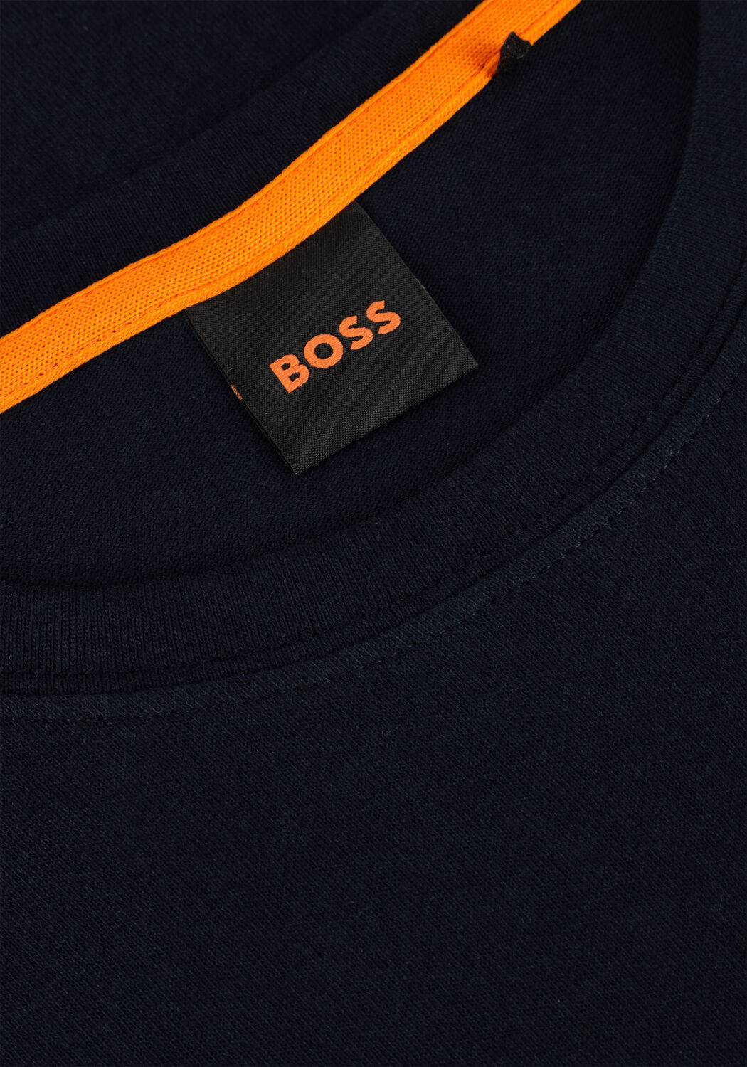 BOSS ORANGE T-shirt TALES Bleu fonc&eacute; - large