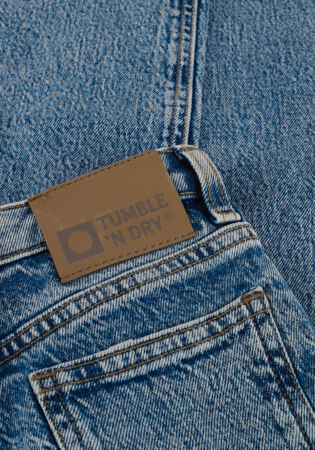 TUMBLE 'N DRY Mom jeans JASMINE WIDE en bleu - large