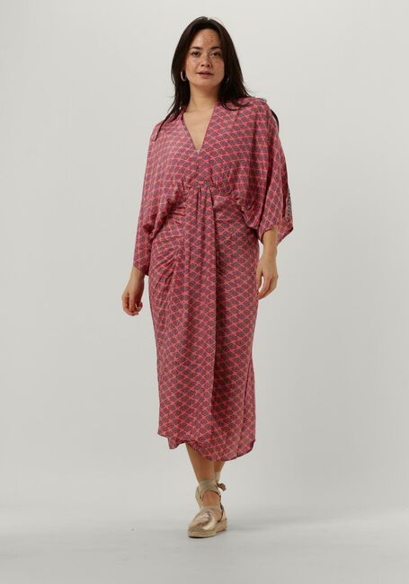 Roze SISSEL EDELBO Midi jurk JUNO DRESS - large