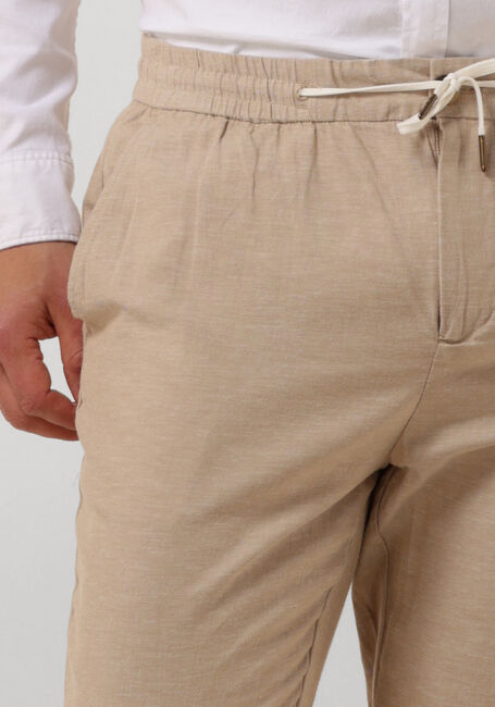 SCOTCH & SODA Pantalon WARREN - STRAIGHT FIT TWILL JOGGER en beige - large