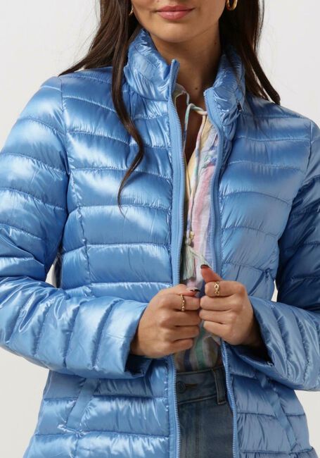 BEAUMONT Veste matelassé DOWN RIBTAPE JACKET en bleu - large
