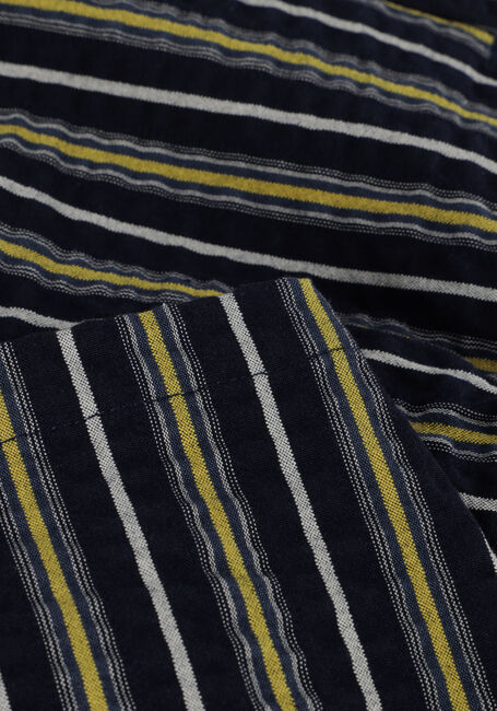 SCOTCH & SODA Pantalon courte YARN-DYED STRIPE SEERSUCKER SHORTS Bleu foncé - large