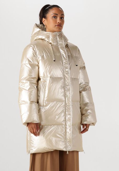 NUKUS Veste matelassé TESSIE COAT METALLIC en or - large