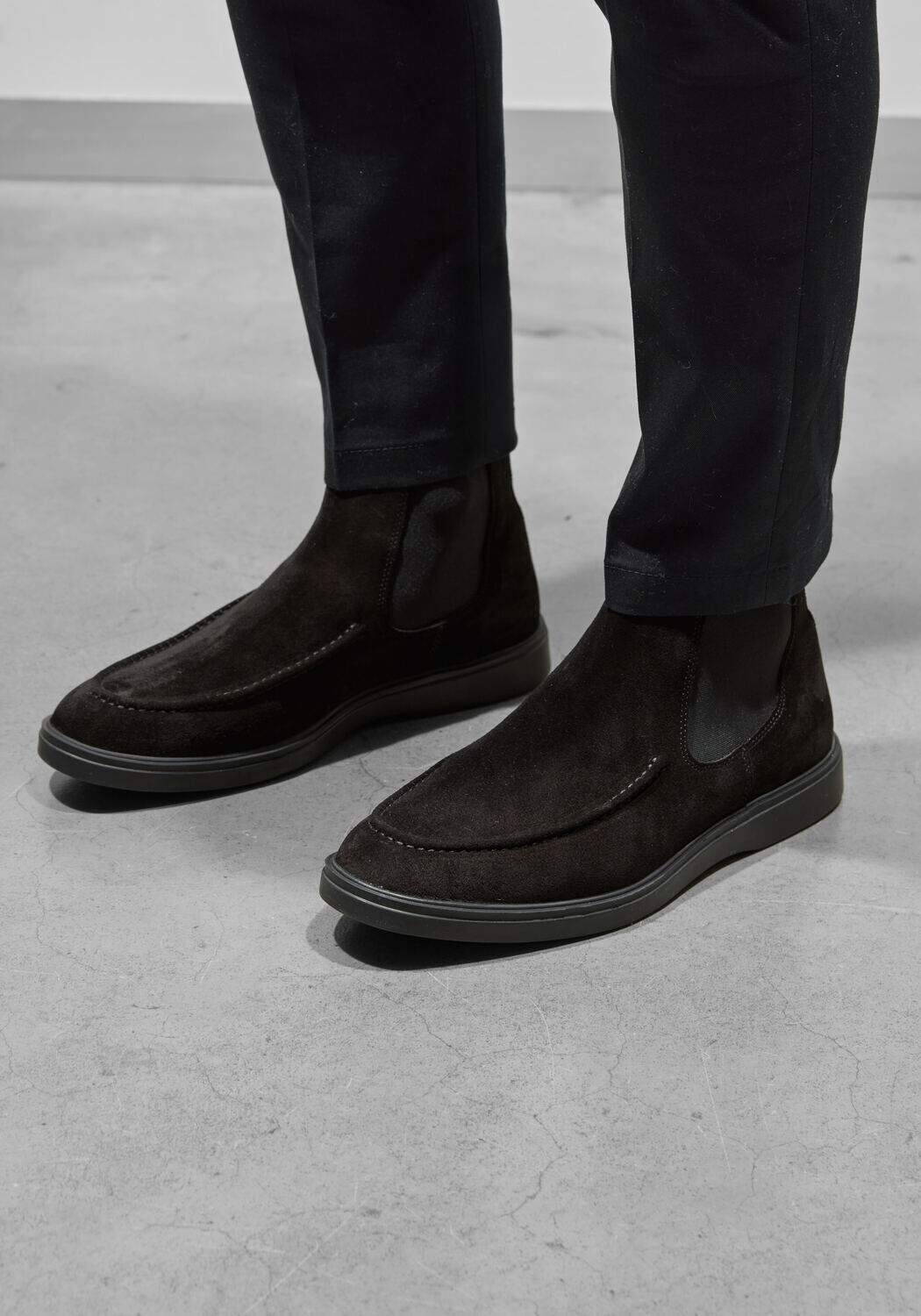 STEFANO LAURAN Bottines chelsea 24859 en noir - medium