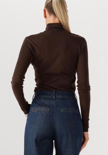 Bruine GESTUZ Coltrui GZNINIA WOOL ROLLNECK - large