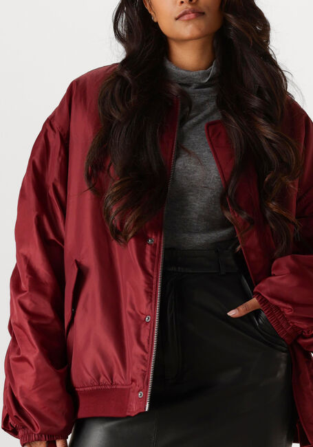 OBJECT Jack OBJMARY OVERSIZE BOMBER JACKET Bordeaux - large
