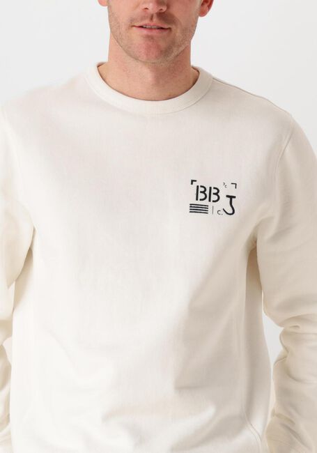 BUTCHER OF BLUE Pull ARMY STENCIL CREW en blanc - large
