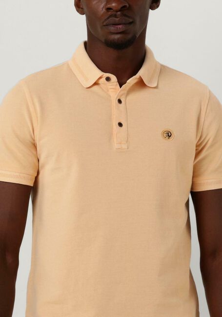 CAST IRON Polo SHORT SLEEVE POLO INJECTED COTTON PIQUE en orange - large