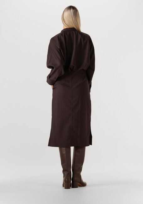 CO'COUTURE Robe midi ZELLACC BATWING DRESS en marron - large
