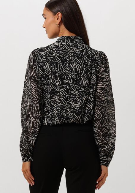 OBJECT OBJMILA L/S HIGH NECK TOP NOOS Blouses en marron - large