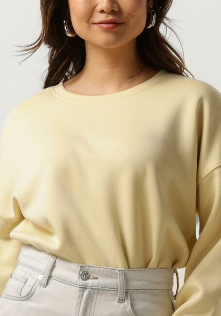 Gele MSCH COPENHAGEN Sweater MSCHIMA Q SWEATSHIRT - large