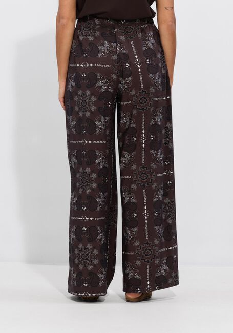 Bruine STUDIO ANNELOES Wijde broek Grace paisley trousers - large