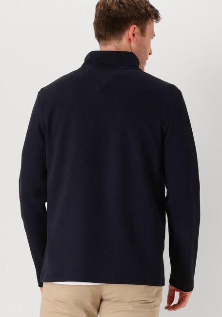 Donkerblauwe TOMMY HILFIGER Trui TECH 1/4 ZIP - large