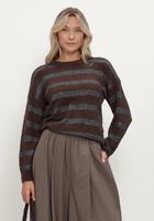 Bruine MSCH COPENHAGEN Trui MSCHFESTINA HOPE PULLOVER STP