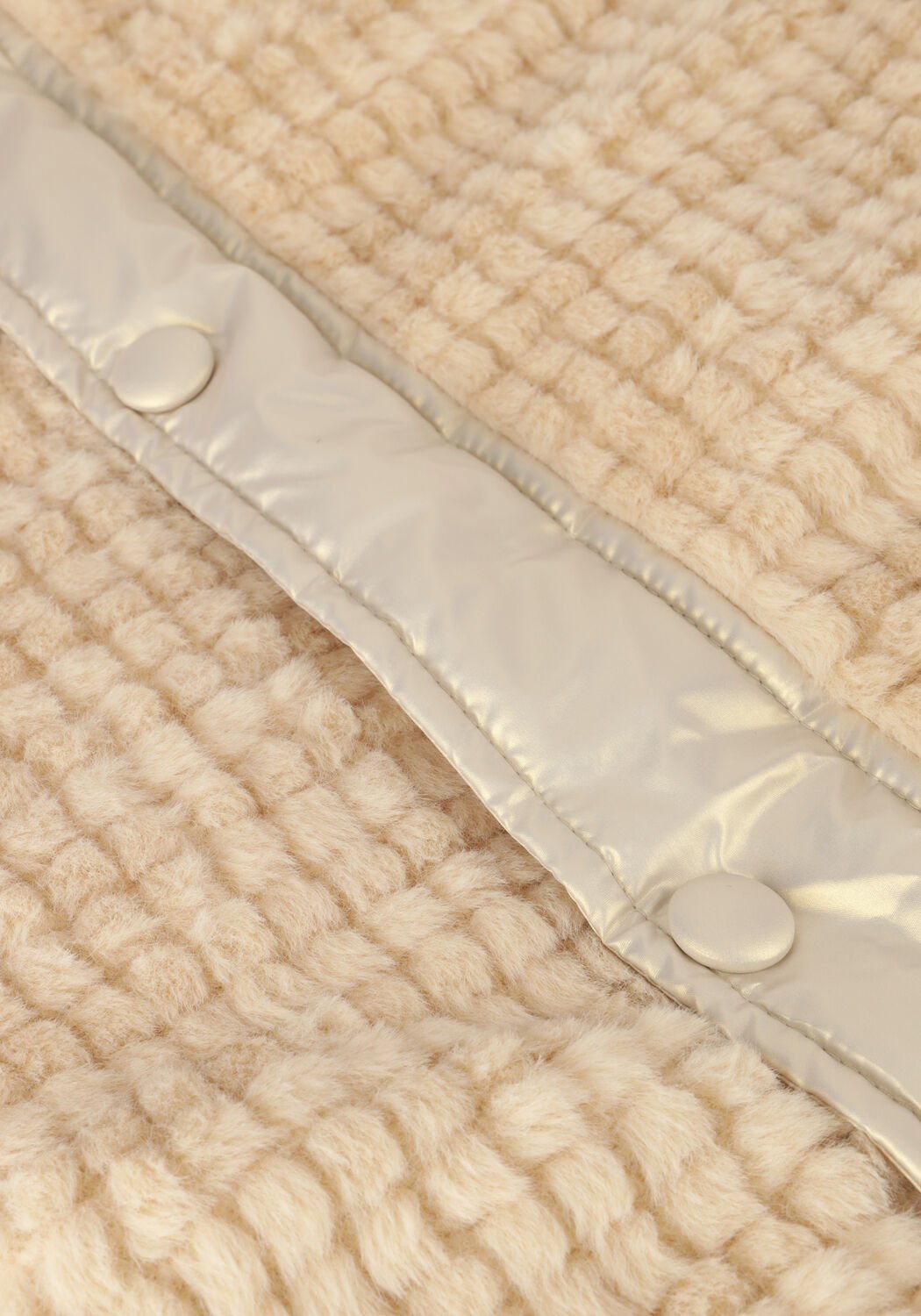 LIKE FLO Veste matelass&eacute; ARIANA FLO GIRLS REVERSIBLE HOODED LONG JACKET en beige - large