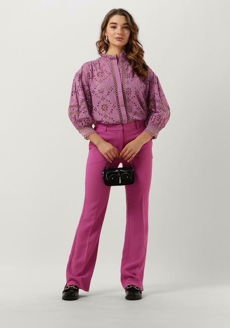 BRUUNS BAZAAR Pantalon FLORETTA CASSA PANTS en rose - large