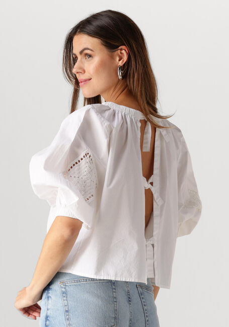 Witte BY-BAR  IVA BLOUSE - large