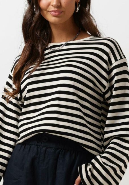 Zwarte MSCH COPENHAGEN Trui MSCHBAHARA PULLOVER STP - large