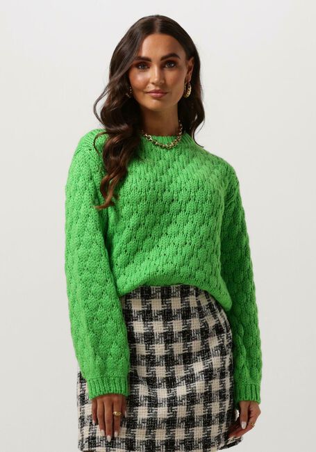 Groene Y.A.S. Trui YASBUBBA LS KNIT PULLOVER S. - large