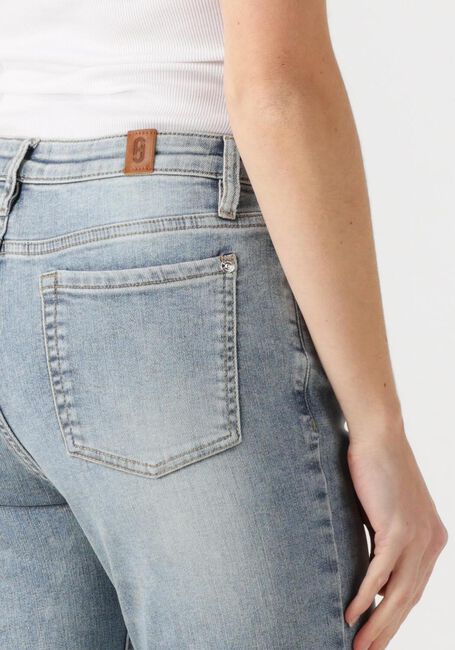 Lichtblauwe JANICE Bootcut jeans COOPER - large