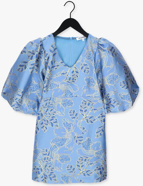 CO'COUTURE Mini robe YOYO JACQUARD DRESS en bleu - large