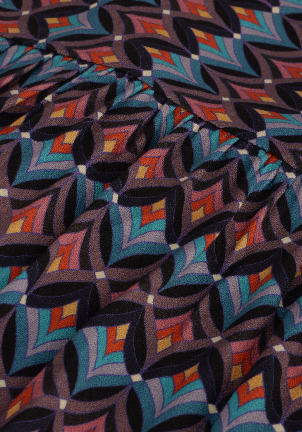 Blauwe DEA KUDIBAL Mini jurk KAMILLE EV - large