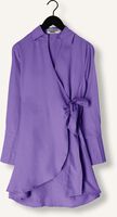 COLOURFUL REBEL Mini robe HETTE UNI WRAP MINI DRESS en violet COLOURFUL REBEL Mini robe HETTE UNI WRAP MINI DRESS en violet - medium