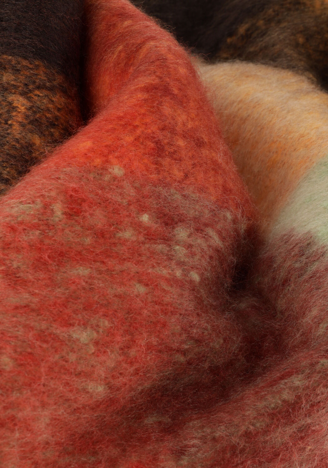 Bruine OMODA Sjaal SJAAL RUIT - large