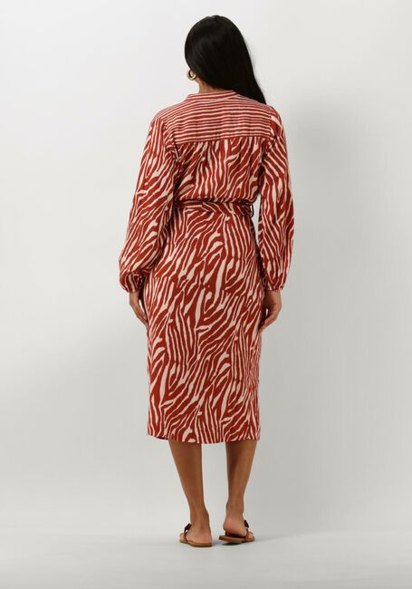STELLA FOREST Robe midi E24RO053 en rouge - large