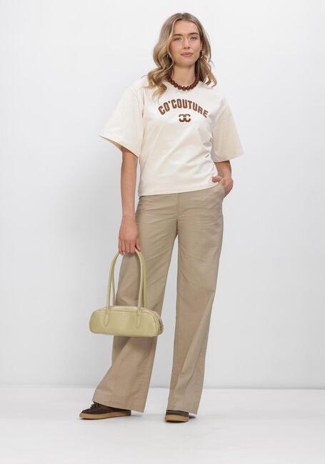 CO'COUTURE Pantalon LEILACC WIDE LL PANT en beige - large
