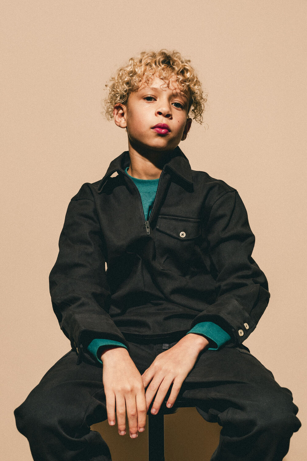 Labo de Colores Pull JENO en noir - large