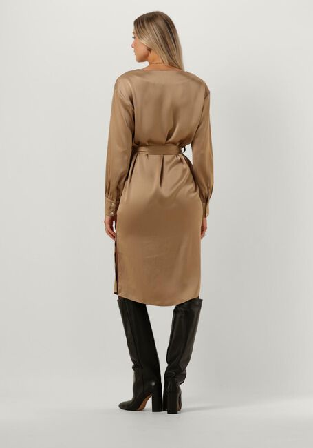 Bronzen SIMPLE Midi jurk WV-RC-POLY-23-1 - large
