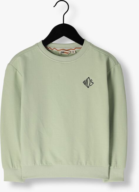 Groene MOODSTREET Sweater BOYS SWEAT FRONT BACK PRINT - large