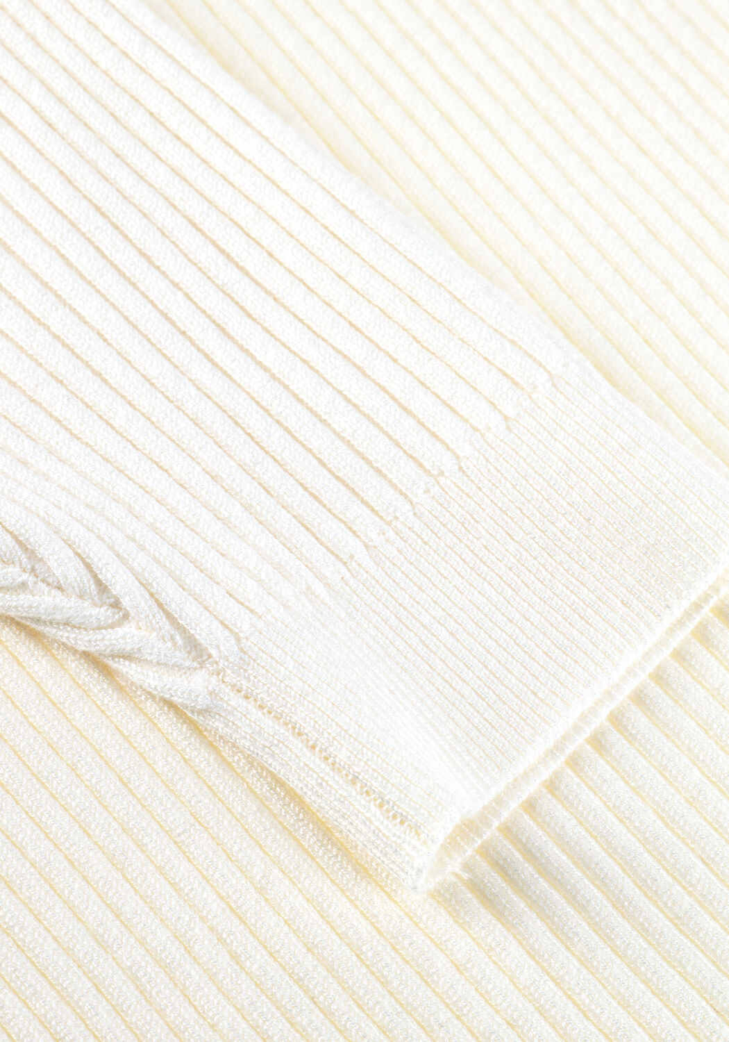 YDENCE Polo KNITTED TOP WIES Blanc - large