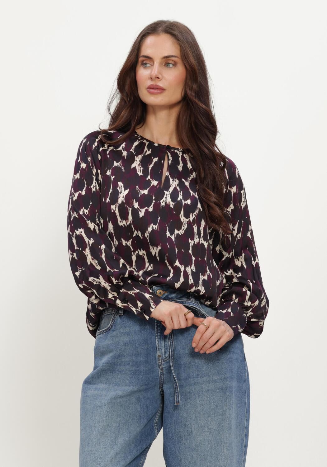 Multi STUDIO ANNELOES  Charleze animal top - large