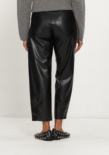 CAMBIO ELIN VEGAN NAPPA LEATHERSTRETCH Pantalons en noir - large