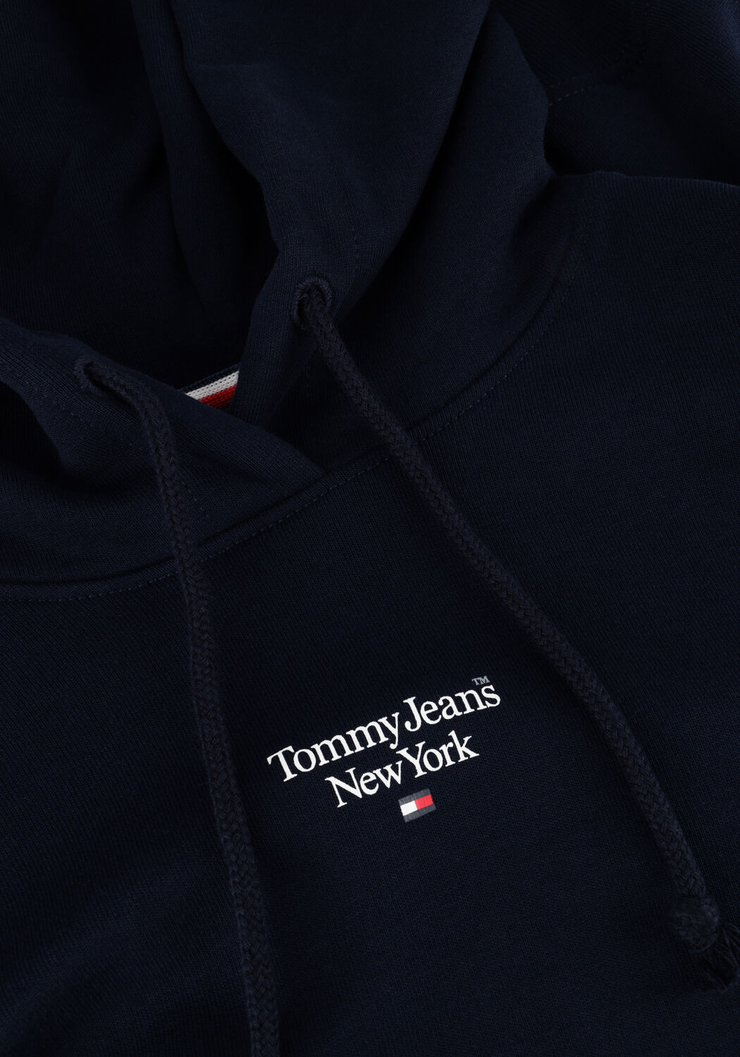 TOMMY JEANS Pull TJW ESSENTIAL LOGO 2 HOODIE Bleu fonc&eacute; - large