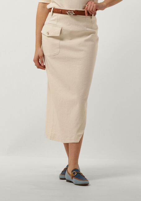 CAROLINE BISS Jupe midi 1713/34 Crème - large