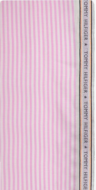 TOMMY HILFIGER Foulard SELVEDGE SCARF en rose  - large