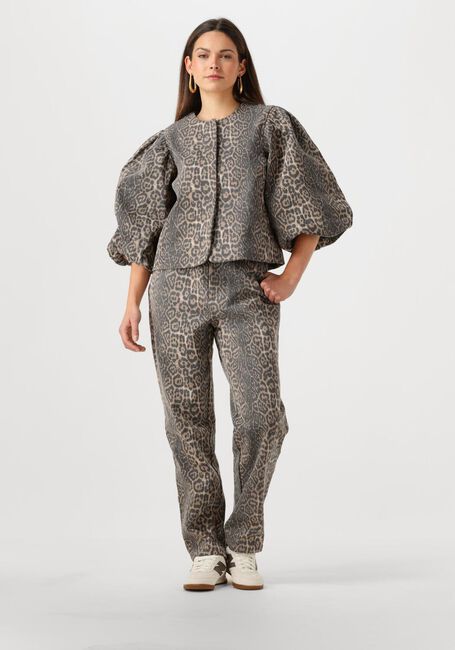 MINUS Gilet RANA SHORT JACKET en marron - large