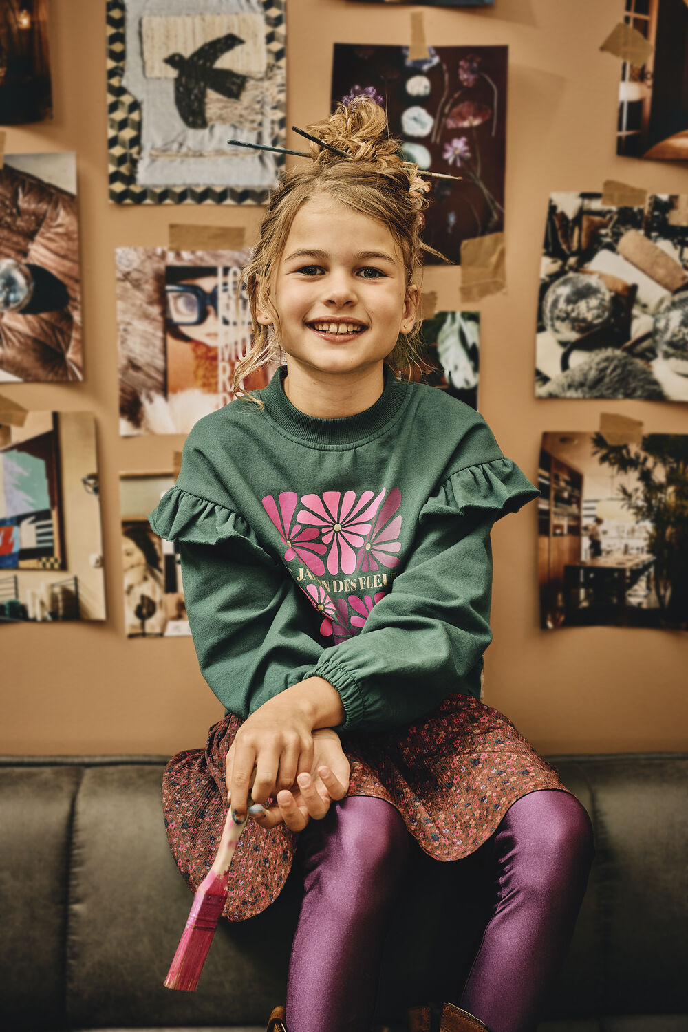 Z8 Legging GISELLE en violet - large