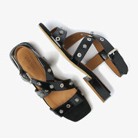Zwarte VIA VAI Sandalen GIGI POLLY - medium