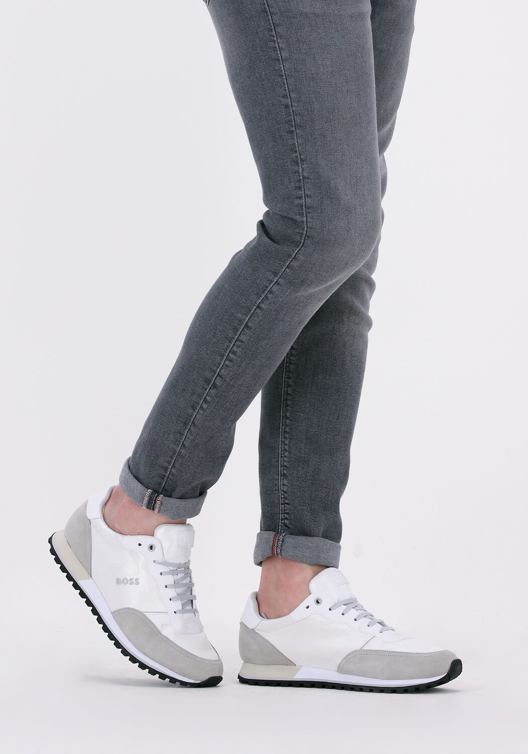 Witte BOSS Sneakers PARKOUR-L RUNN - large